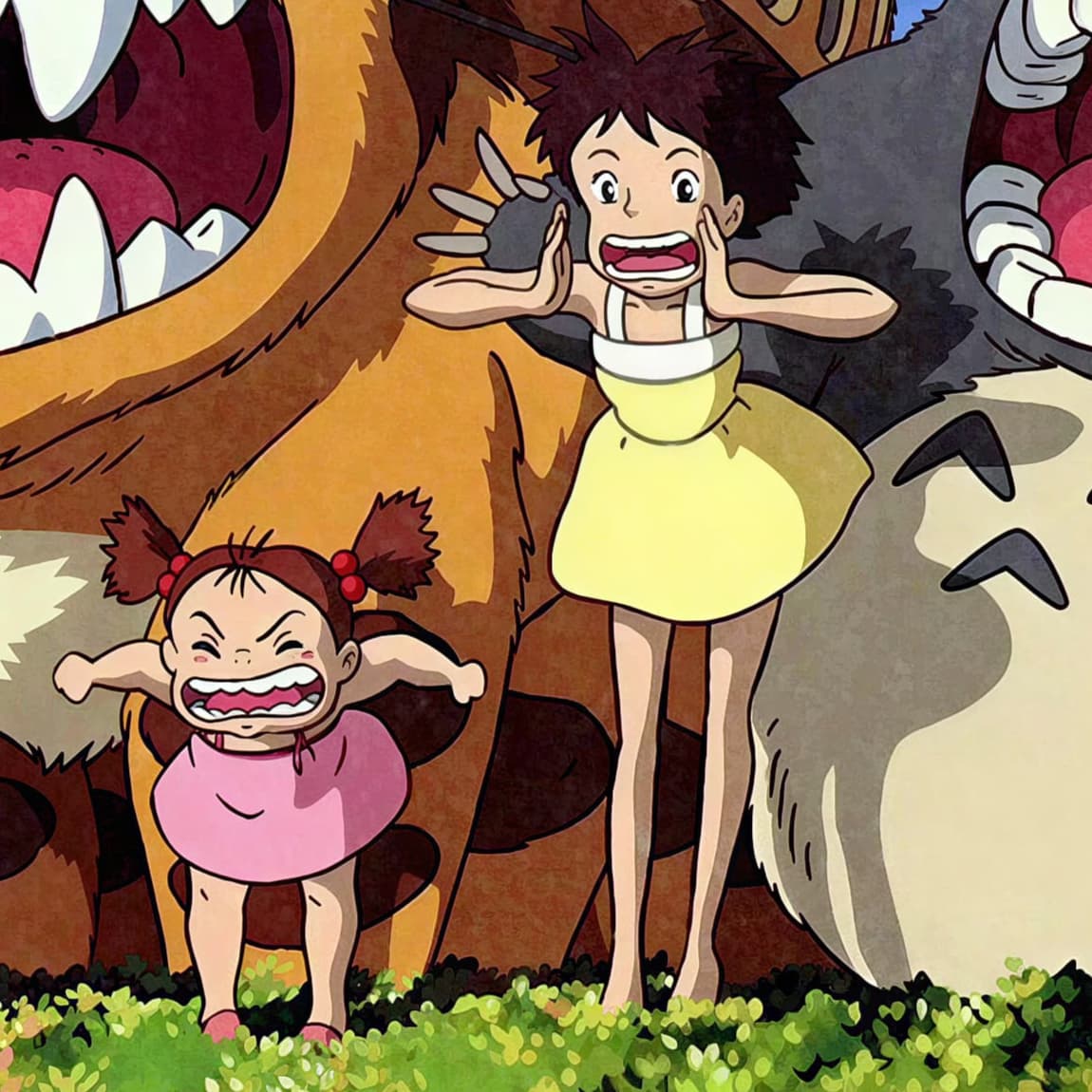 Anime character crop after AI enhancement with smooth edges and sharp detail